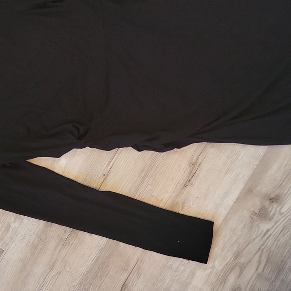 Rebecca Minkoff l dress l size Large l Dress l roushed l gathered bodycon l blk - Picture 4 of 14